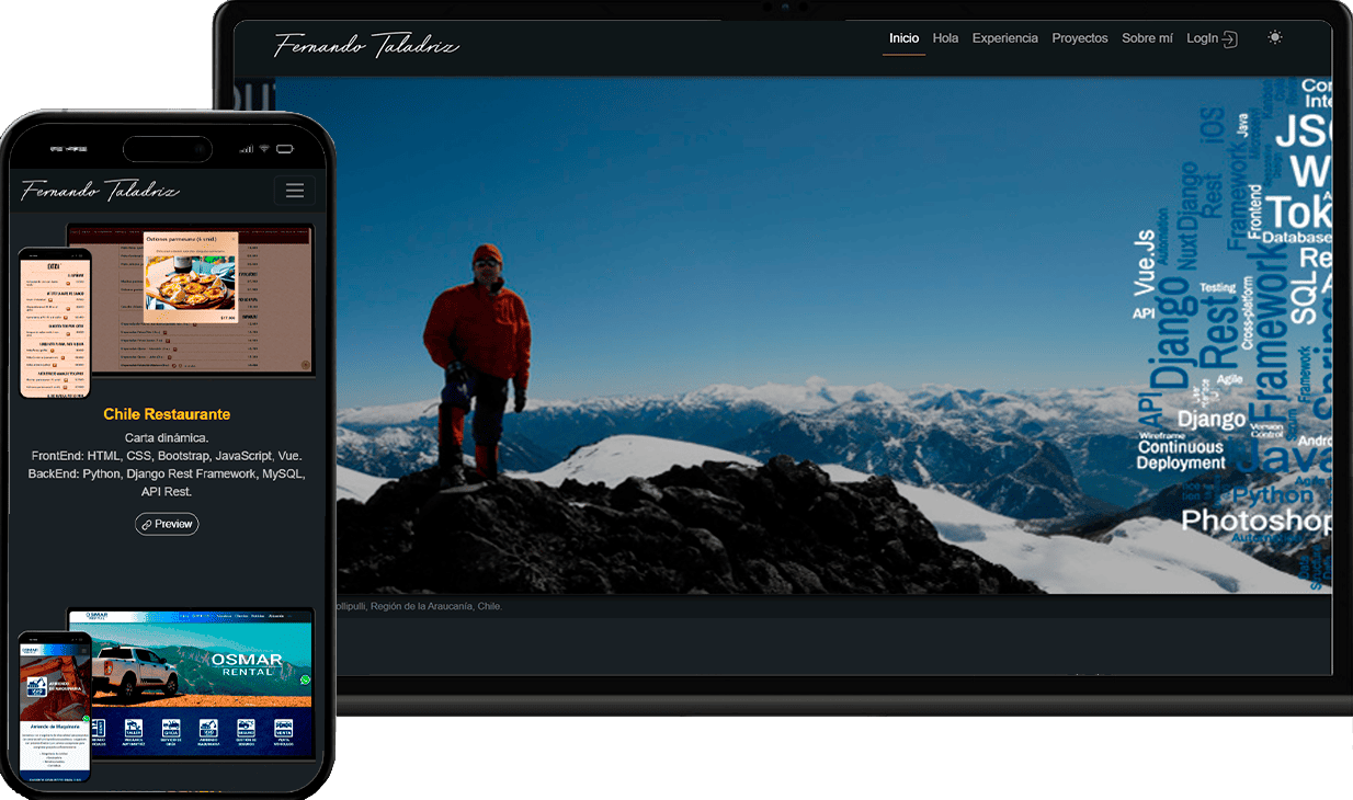 Fernando Taladriz - Ingeniero Comercial y FullStack Developer